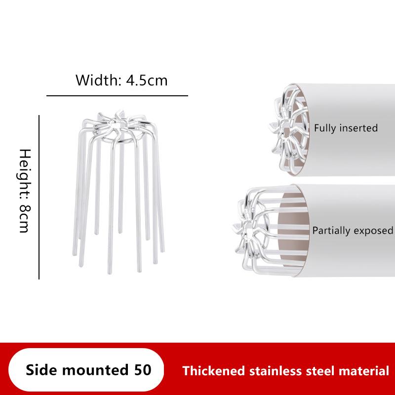 

Superior Quality Roof and Balcony Drain Protector – 1PC; Stainless Steel with Anti-Block Mesh for Outdoor Garden