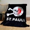 St. Pauli Schädel Design Decke für alle Jahreszeiten Decke Mittagspause Überwurf Geschenk