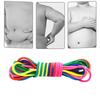 Rainbow Super Elastic Jump Rope Endurance Training Fun Sports Toys Indoor And Outdoor Home Set Adjustable Rubber Jump Rope Strap