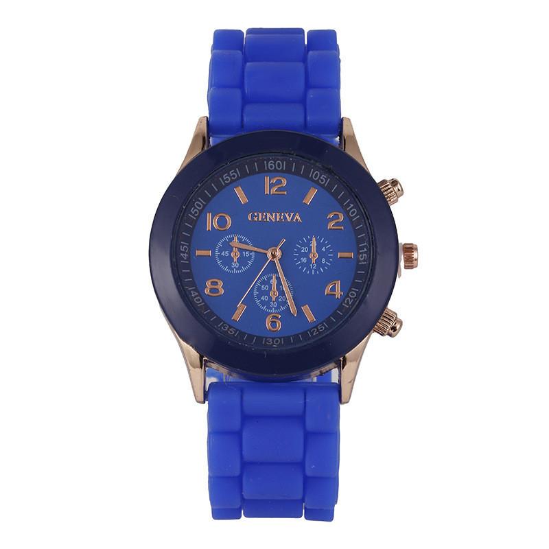 Silicone Jelly Watch For Adults Fashion Casual Quartz Watch With Color Options