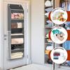2025+ Over Door Wrapping Paper Organizer Storage with 3 Removable Drawers & Side Pockets - Dual Use Design with Elastic Straps