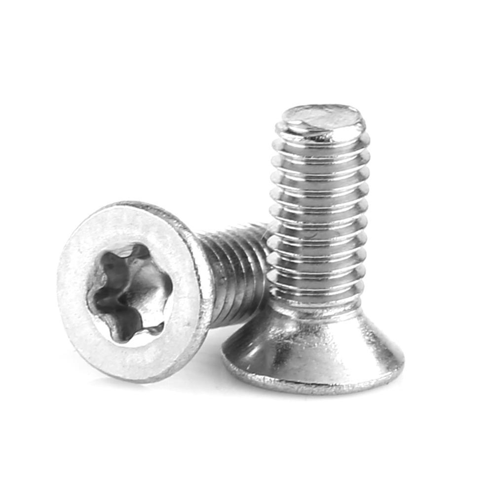 M3 Star Screws Countersunk Flat Head Screws Pack of 50pcs (M3*6)