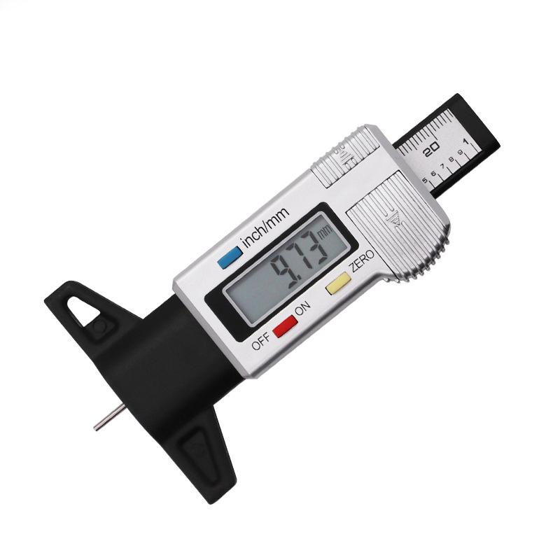 Digital Car Tyre Tire Tread Depth Gauge Meter Auto Tire Wear Detection Measuring Tool Caliper Thickness Gauges Monitoring System
