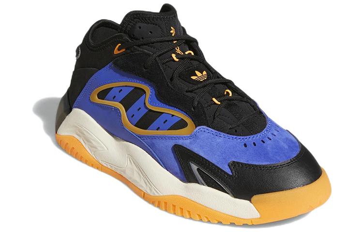 adidas Originals Streetball 2.0 Suede Low Top Casual Shoes Unisex Black Blue GX0790