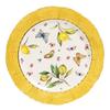 European Lemon Pattern Ceramic Dinner Steak Plate Bowl Kitchen Cutlery Fruit Bowl Sugar Bowl Dishes Complete