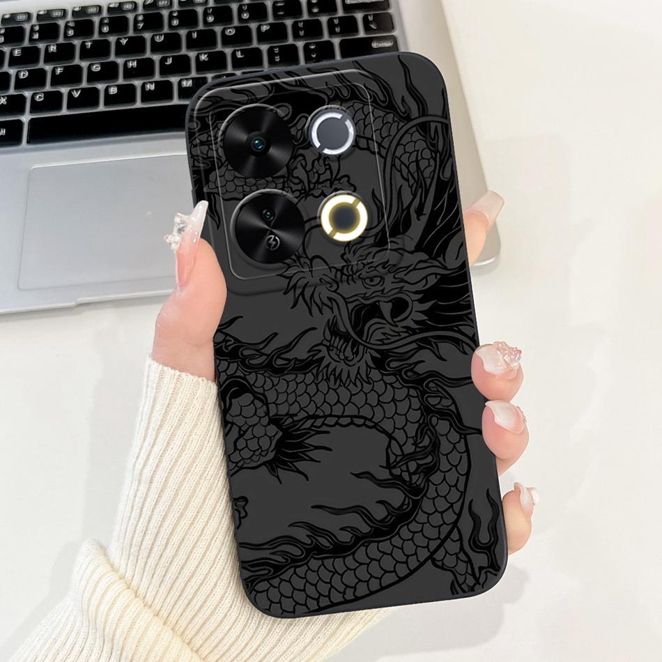 For ITEL P65 New Fashion Dusk Beach Painting Case For Itel P671L ItelP65 4G Soft Silicone Shockproof Phone Cases