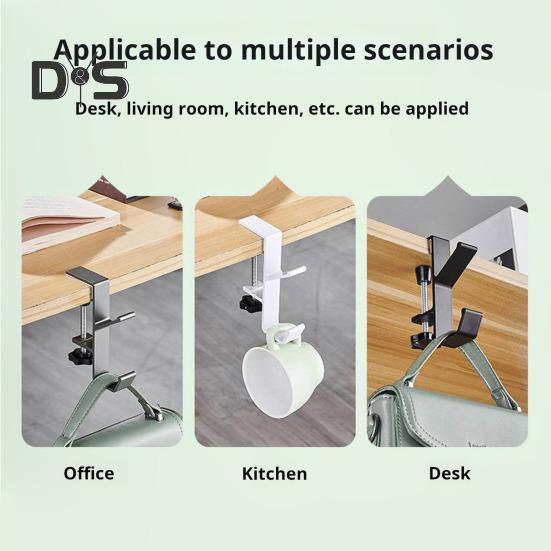 1/2/4/6Pcs Christmas Stocking Holders Rust-Proof Scratch-Resistant Adjustable Garland Hangers Fireplace Stocking Holders