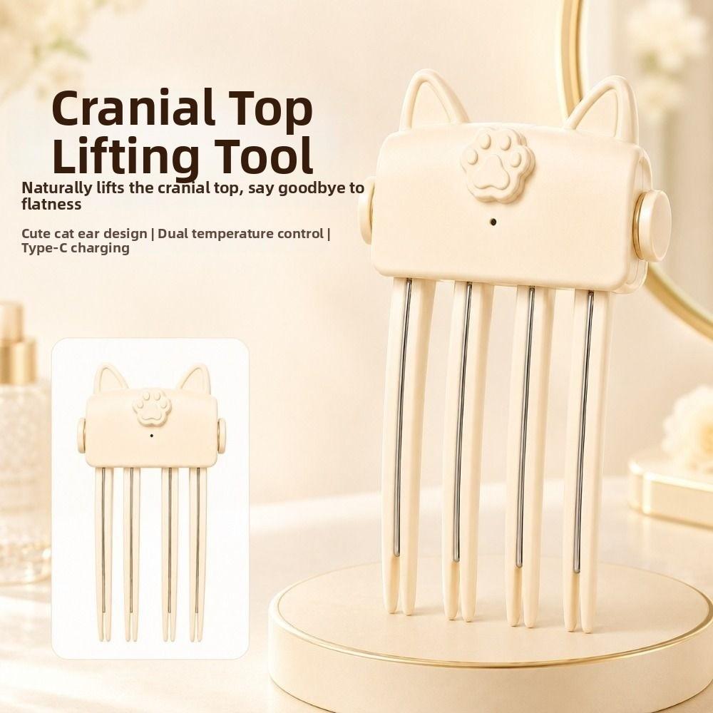Rechargeable Heated Hairpin Seamless Design Hair Roots Volumizer For Roots Volume