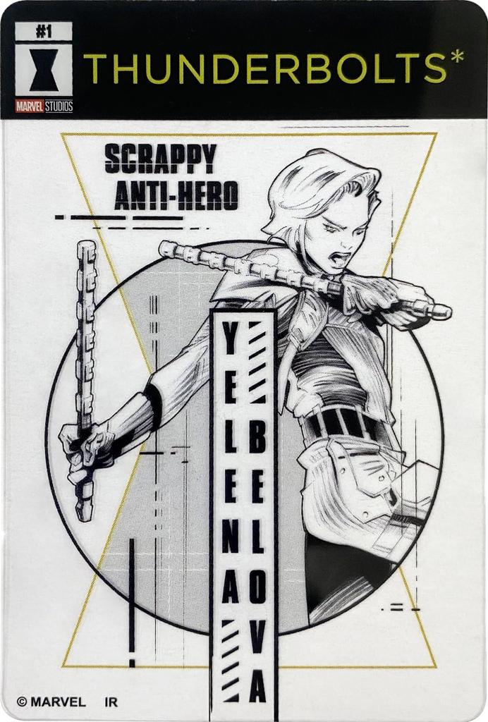 Clear Card Collection Types In Total IJ268 Thunderbolts 12