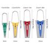 4 Size Set 6 12 18 25mm Fabric Bias Tape Maker Folder Kit DIY Sewing Quilting Binding Tool
