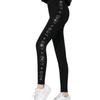 Seitliche heiße Diamanten, große Größe, Leggings für Damen, nahtlose Pull-Up-Hose, integrierte Hose, Oberbekleidung, warm und Fleece-Basis, Neun-Punkte