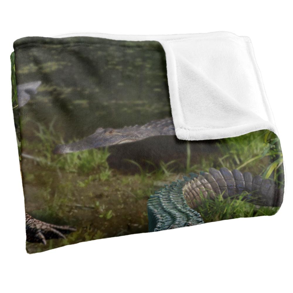 JQ Licensing Jlo Silky Alligator Supersoft Blanket