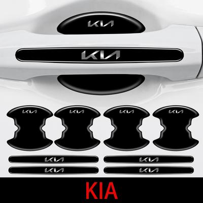 Car Door Bowl Handle Protector Film Sticker Accessories For GT-Line Sportage Ceed Rio Picanto Sorento Soul Cerato Venga Fort