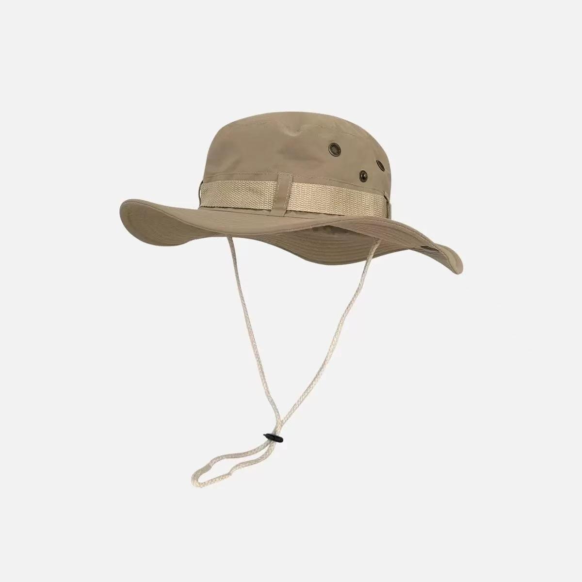 Japanese Outdoor Camping Bucket Hat Men S Summer Mountaineering Sun Protection Sun Hat Hiking Fishing Western Cowboy Hat One size fits all