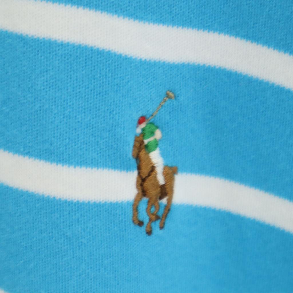 Polo Ralph Lauren Short Sleeve Polo Shirt 2XL Blue Biggs Men's Used