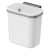 Wall-mounted Trash Can for Household Toilets and Kitchens. Hangable Model. Easy To Clean. Toilet Room Model. Garbage Can with Lid.