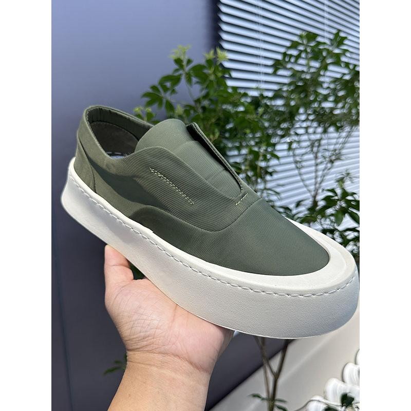 Sommer neue atmungsaktive Eis seide Stoff Freizeitschuhe dünner Stoff Segeltuchschuhe faule Schuhe jw