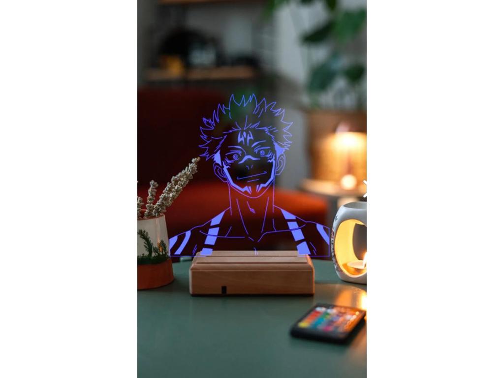 Jujutsu Kaisenn Sukuna 16 Renk Gece Lambası