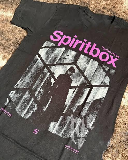 

Spiritbox band The Fear Of Fear Shirt Unisex Concert S5XL R32 Unisex T-Shirt S