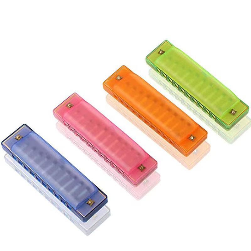 

Colorful C Key 10-Hole Harmonica for Children s Early Musical Education