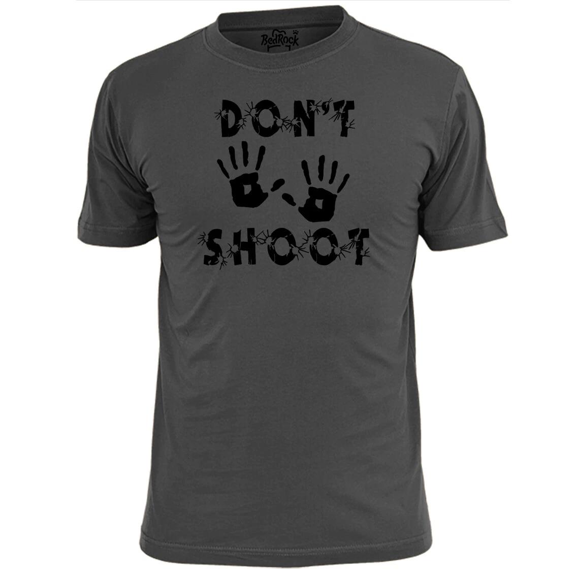 Mens Don t Shoot Hands T shirt Peace Equal Rights 4XL