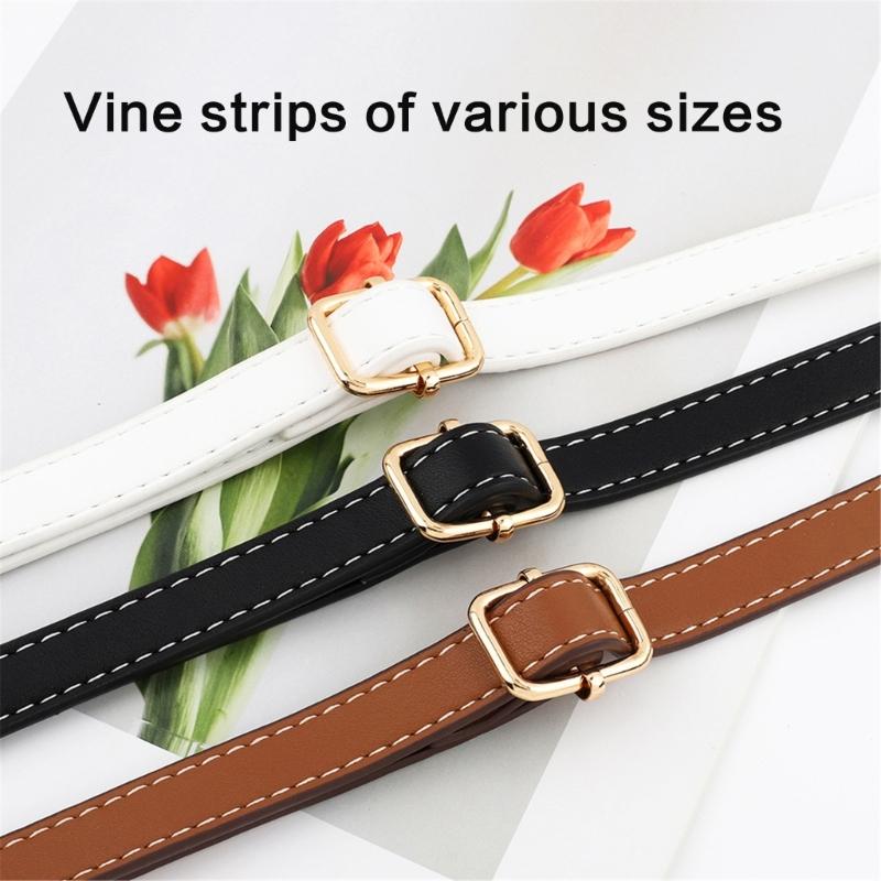 Craft Your Own Bag with Adjustable Drawstring Shoulder Strap Handle Rope Kits for Handmade Straw Bucket Bags Accessories