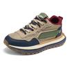 2025 Men's new leisure thick sole non-slip spring and autumn increase leisure sports men's shoes large size breathable loafers