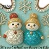 Decorative Window Wall Hangings Snowman Friend Acrylic Hanging Ornament, 2D Xmas Tree Decor with Warm Friendship Engraved Gratitude Keepsakes Message,