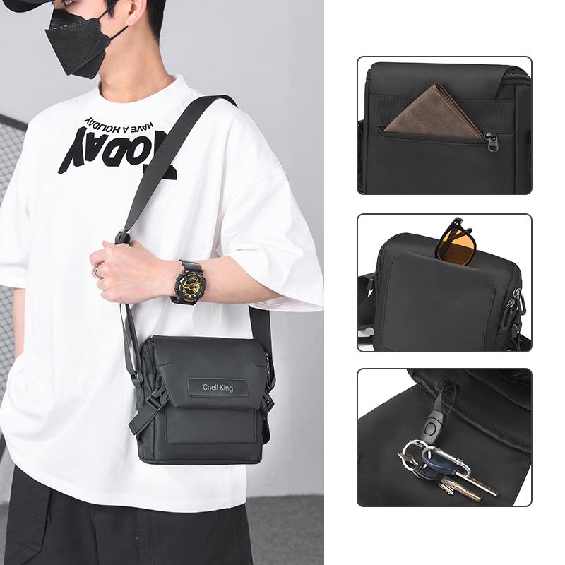 Fashion Casual Men's Crossbody Bag Man Messenger Hobos Bag Vintage Style Design Men Handbag Shoulder Bag Bolsa Sac
