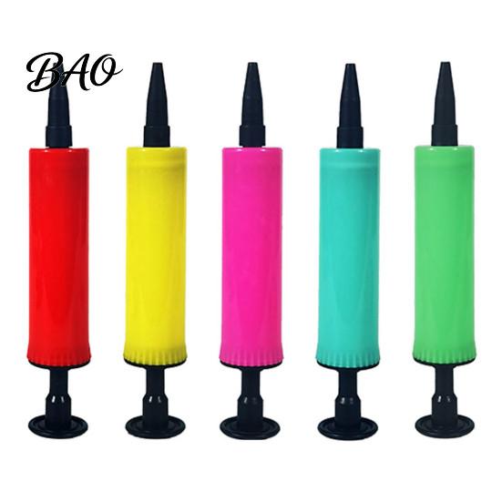 Manual Balloon Pump 5Pcs Portable Pump, Two Way Dual Action Inflator, Hand Held Air for Birthday, Anniversary, Wedding Party