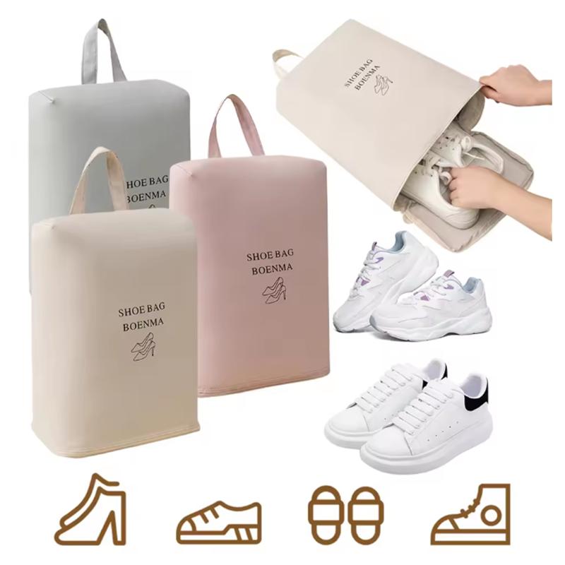 Reiseschuhbeutel Wasserdicht Tragbar Schuhbeutel Organizer Staubdicht Tragbarer Kleiner Schuh-Organizer für Reisen Wandern