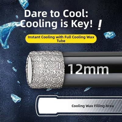 6Pcs 6-16mm Hexagonal Brazed Drill Bits Set Dry-drilling Vacuum Brazed Tile Hole Opener Carbide Tip Hex Shank Tile Drill Bit
