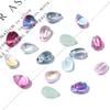 50pcs Water Shape Lampwork Beads Mixed Color Glass Beads for DIY Jewlery Making Accessories Loose Spacer Charms Imitation Rice
