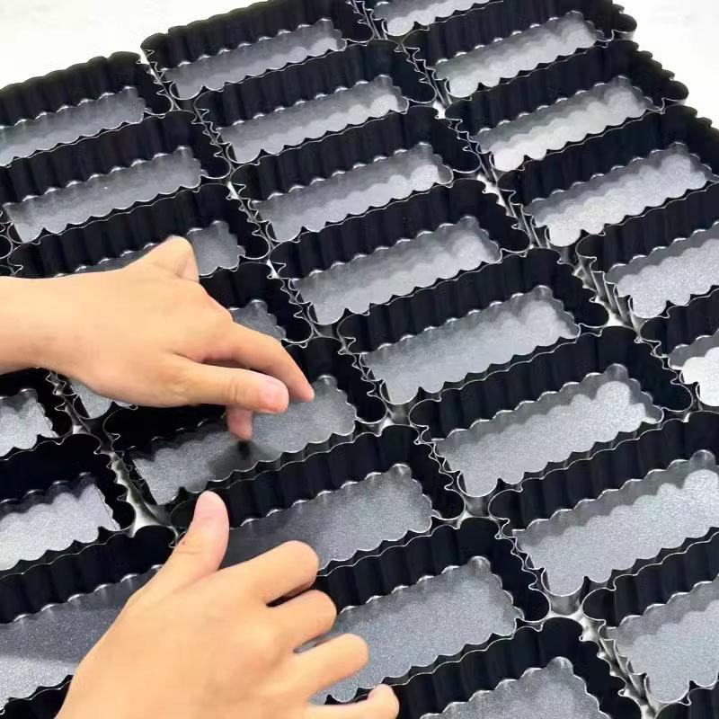 Rectangular Cake Baking Pan Non-Stick Removable Bottom Flan Pan Molds Bakeware Template Dishes Tart Pan Pie Pizza Cake Pans