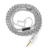 Advanced Coaxial Braided Silver Coated Cable High Conductivity Optimized for Accuracy Sound Equipment Connection