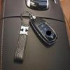 Leather Car Key Case Cover Key Chain Key Bag Shell Protector For Mercedes-Benz A-Class C260L E200L E-Class E300L Cls Glc