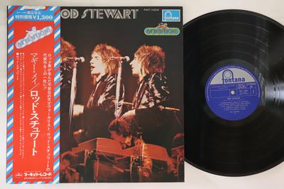 LP Record ROD STEWART  Attention Rod Stewart PAT1004 FONTANA 1974 Japan Obi Rock Used