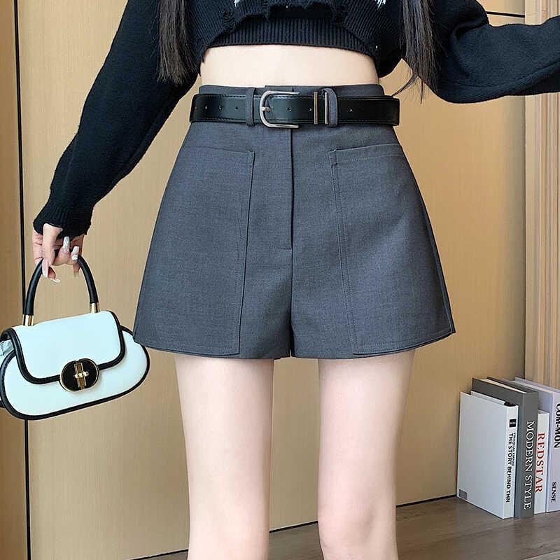 

Серые утягивающие брюки с высокой посадкой для ягодиц - Коллекция Весна/Лето 2024 S серый