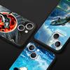 Hunting Fishing Man Phone Case Cover for iPhone 17 16 15 14 13 12 11 Pro Max 17 Air Plus Shockproof Soft TPU Shell Fundas Capas