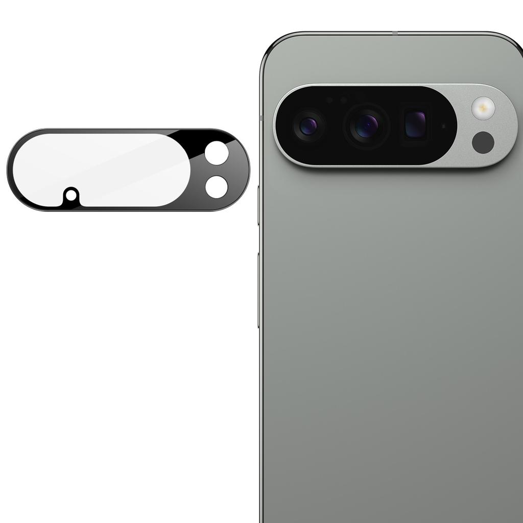 IMAK For Google Pixel 10 Pro Camera Lens Protector Tempered Glass HD Clear Lens Film (Black Version)