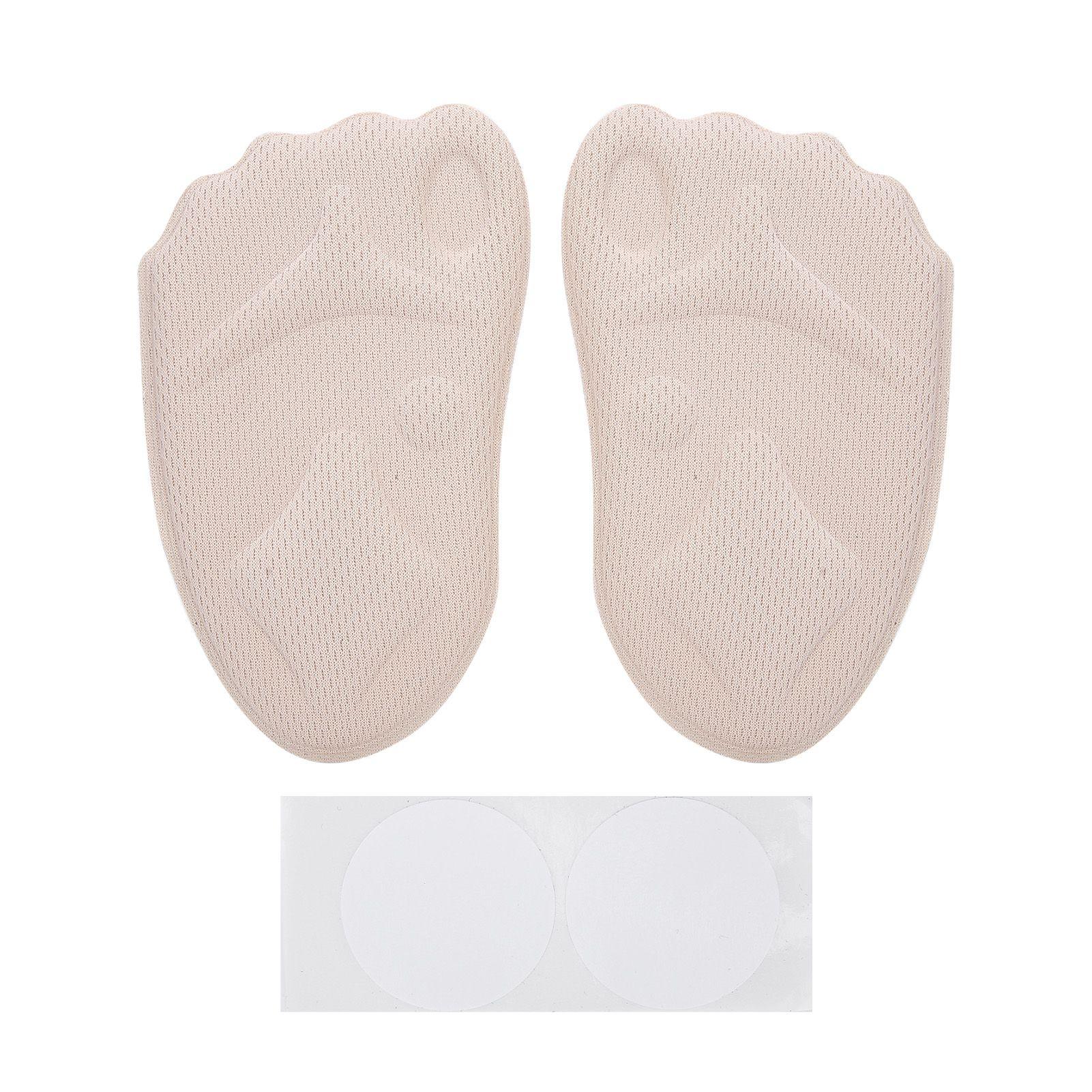 

Мягкие подушечки для передней части стопы, дышащие, облегчающие боль, эластичные, амортизирующие вставки для обуви Skin Color