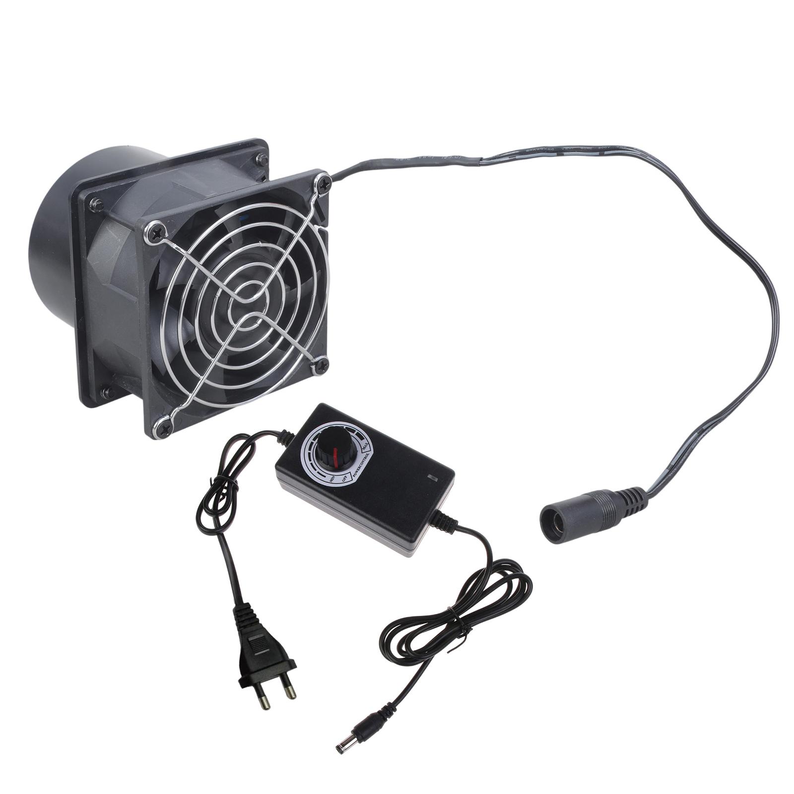 

Quiet Air Mover 12V Air Circulations Blower Ventilation Exhaust Fan Inline Duct Fan For Business Living Areas 1