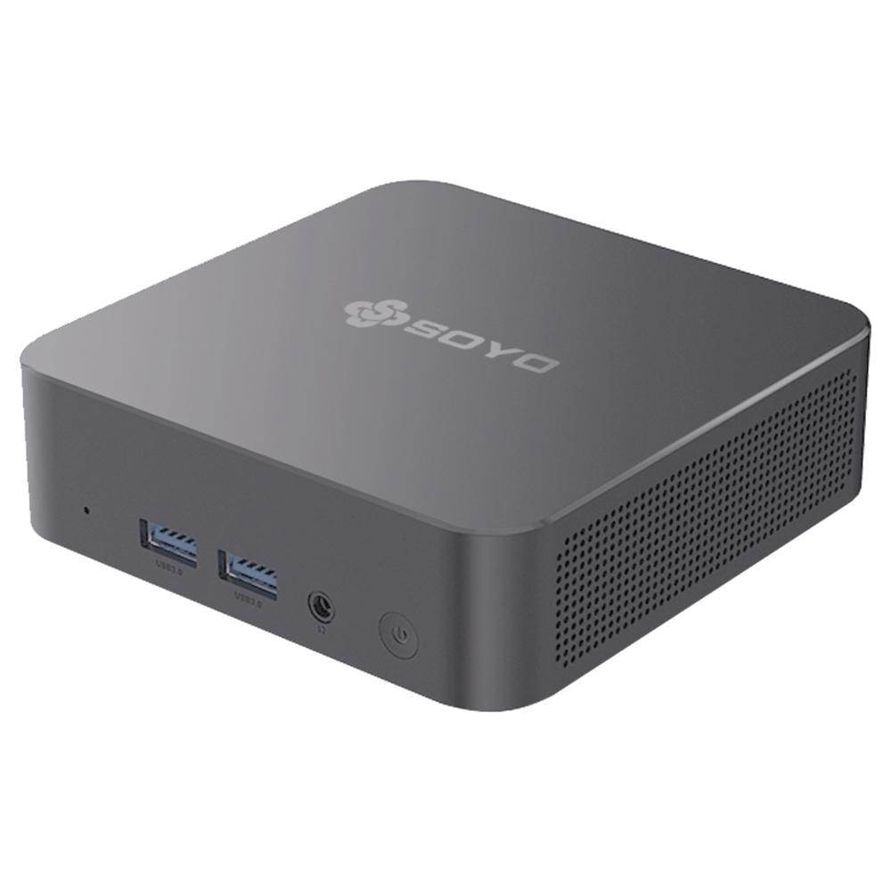 SOYO M4 Air Mini PC, Intel N95 4 Core Max 3.4GHz, 16GB RAM 512GB SSD, 2*HDMI + 1* Full-featured Type-C Triple Screen Display