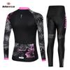 2026 Long Sleeved Autumn  Mieyco Anti-UV Spring Women Polyester Bicycle Cycling Wear Cycling Bike Clothes Cycling Jersey Set Ciclismo Feminino