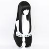 2 Stiler Akemi Homura Cosplay Syntetisk Parykk 90cm Lang Svart Parykk Cosplay Anime Parykk Varmebestandig Hår Halloween