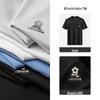 MONTAGUT Men's Pure Cotton Round Neck Short Sleeve T-Shirt