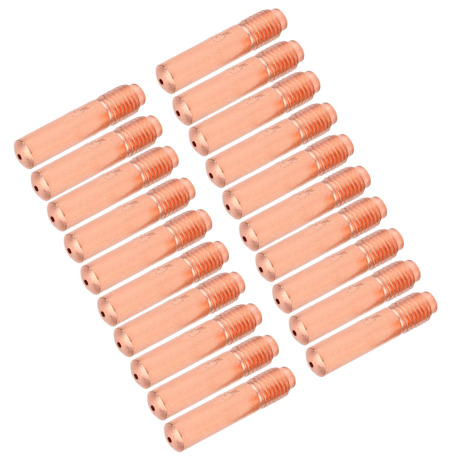 

20 шт. контактных наконечников для сварки, сопло 000068, подходит для Miller Millermatic M10 М15 М25 М40 М100 М150