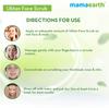 Mamaearth Ubtan Face Scrub With Turmeric & Walnut For Tan Removal | Gently Exfoliates & Brightens Skin | Suitable For All Skin Types | 100g