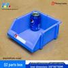 Angled Entry Heavy-Duty Plastic Storage and Organizer Box for Components and Hardware
