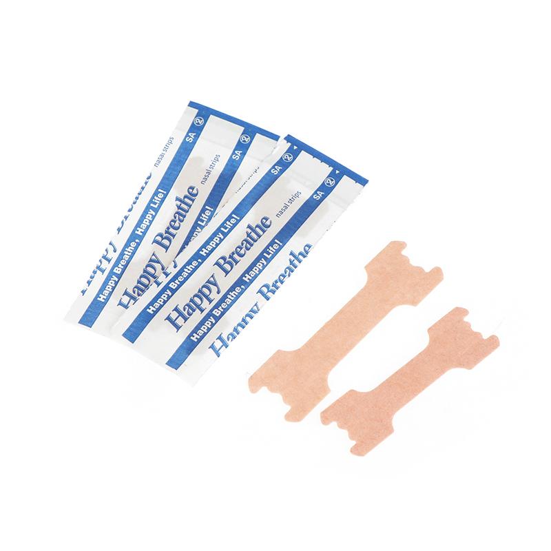 

100Pcs Anti Snoring Nasal Strips For Way Help Breathing Reduce Snore Sticker 5.5*1.6cm